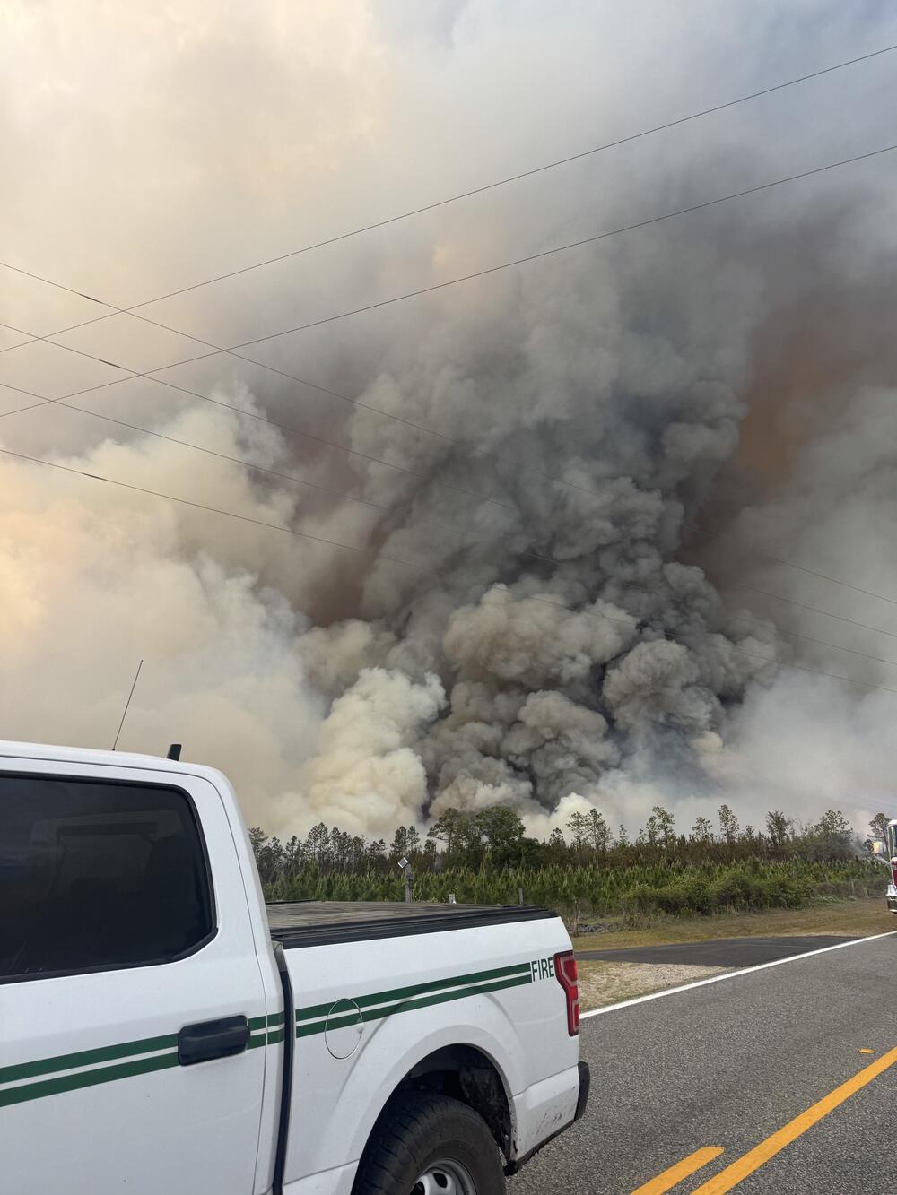 Firefighter battling Brantley County blaze one week in